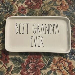 Rae Dunn BEST GRANDPA EVER Tray